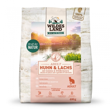 Trockenfutter Wildes Land Huhn und Lachs 1,2kg