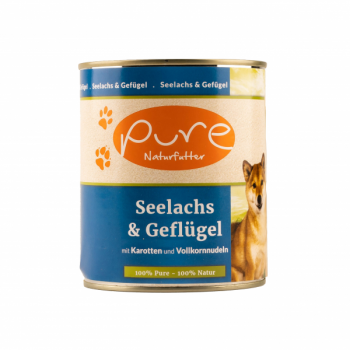 PURE Dog Seelachs und Geflügel 400g