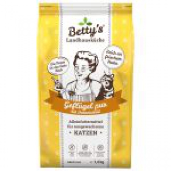 Bettys Landhausküche Katze Adult Geflügel PUR 1,4kg