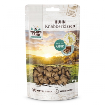 Wildes Land Knabberkissen Huhn 50g