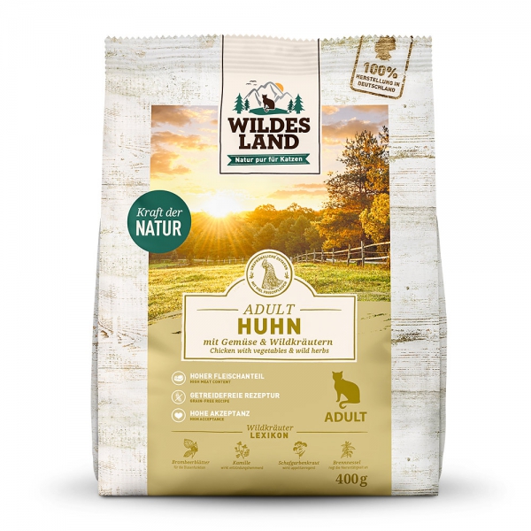 Trockenfutter Wildes Land Huhn 1,2kg
