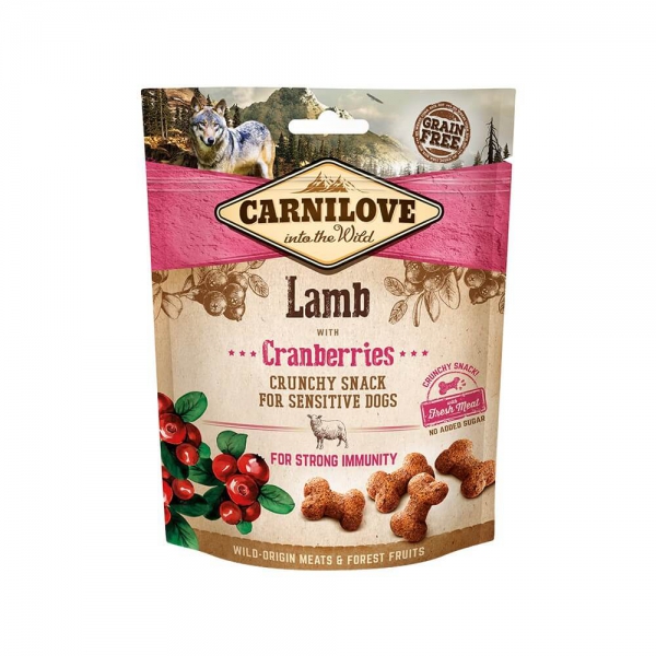 Carnilove Crunchy Snack Lamm und Cranbeeries 200g