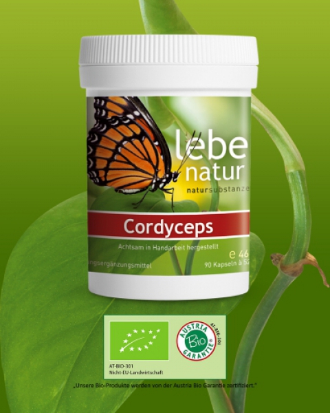 lebe natur® Cordyceps Pilz BIO 180er