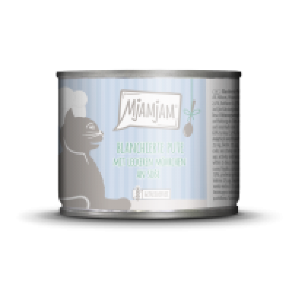MjAM – blanchierte Pute mit leckeren Möhrchen an Soße 185g
