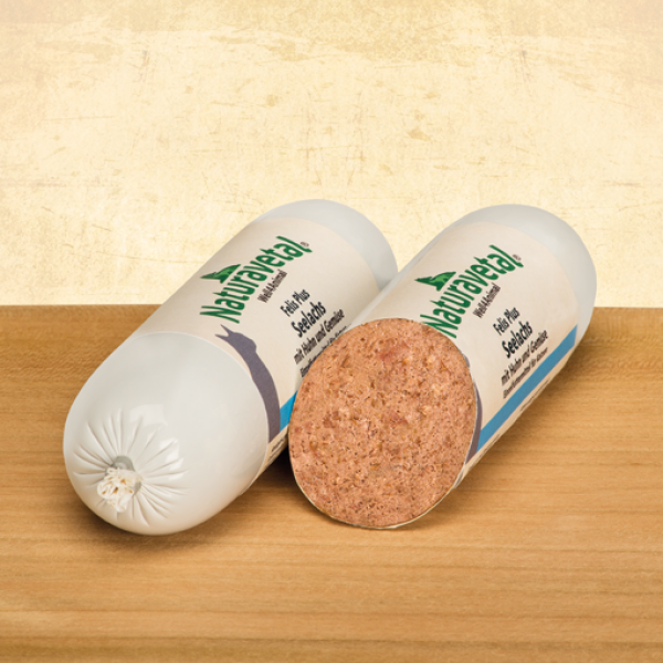 Hagenthaler Naturfuttermanufaktur Katzennassfutter Seelachs mit Huhn 200g
