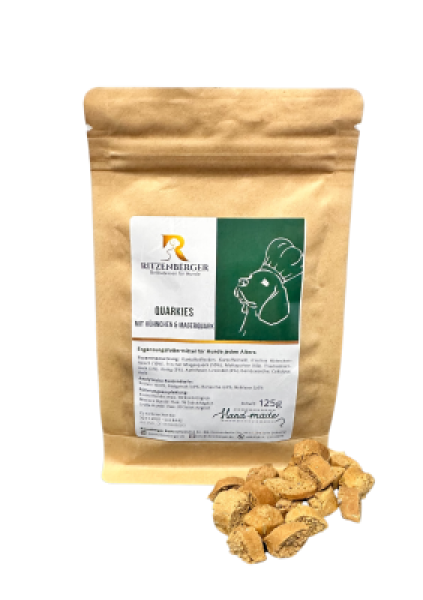 Quarkies mit Hühnchen und Magerquark 125g