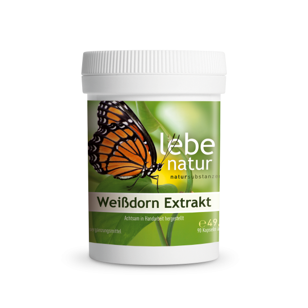 lebe natur® Weißdorn Extrakt 90er